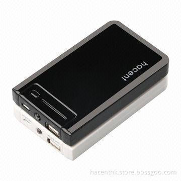 Portable Slim Mini Power Bank with 5,000mAh Capacity
